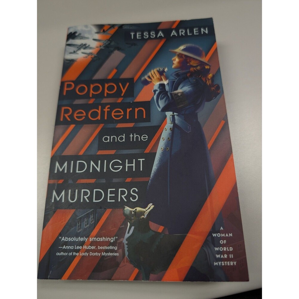 Poppy Redfern and the Midnight Murders by Tessa Arlen (2019, softcover)
